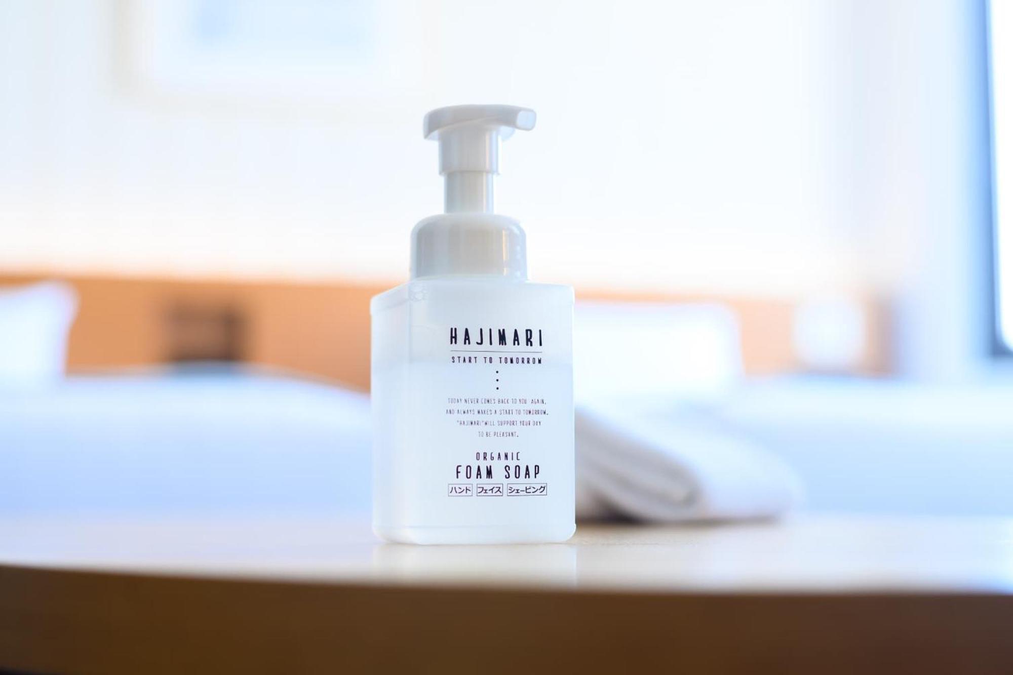 Kanazawa Tokyu Hotel Exterior foto A bottle of foam soap